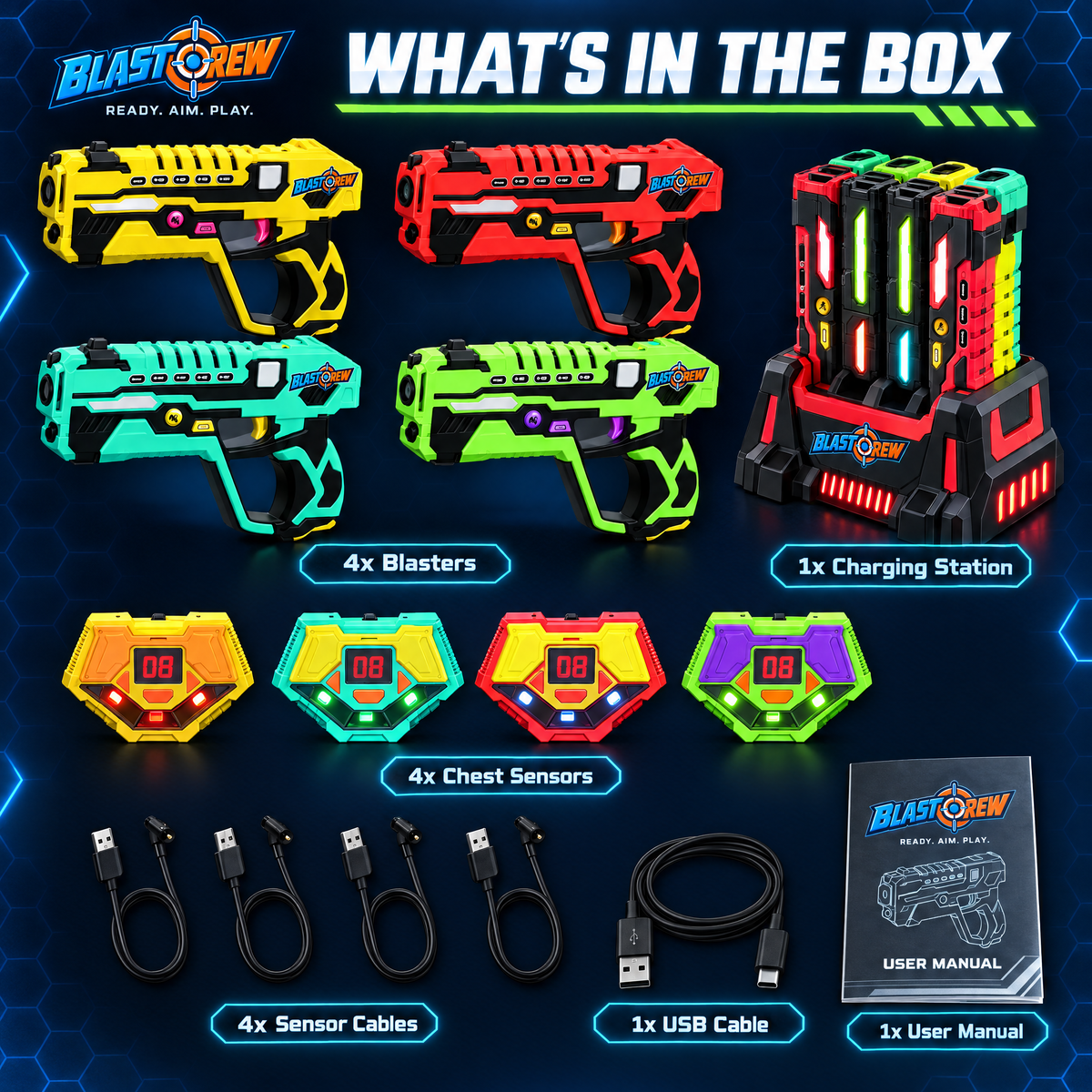 What's in the BlastCrew box